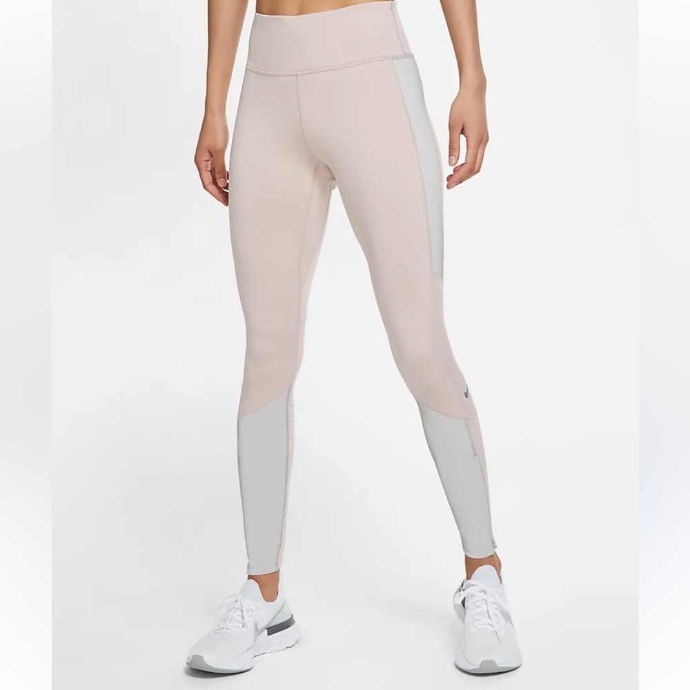 Pink Nike Epic Luxe Run Division leggings. Size XL